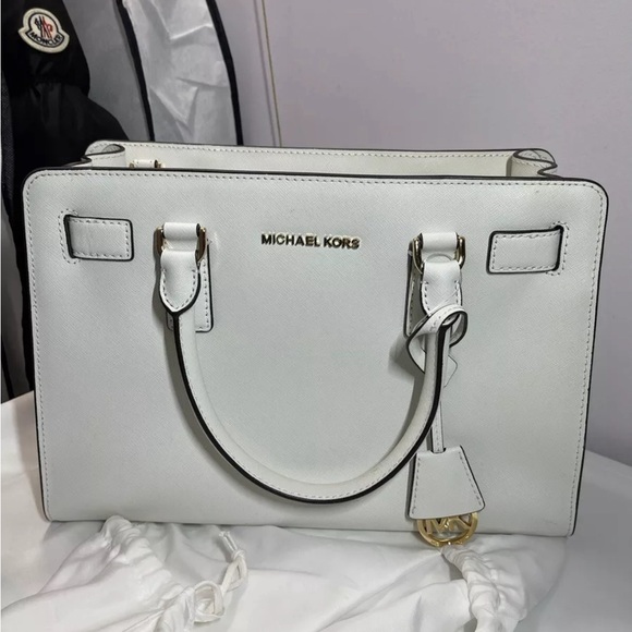 AUTHENTIC MK Michael Kors leather handbag shoulder crossbody New w/Tags - Picture 1 of 9